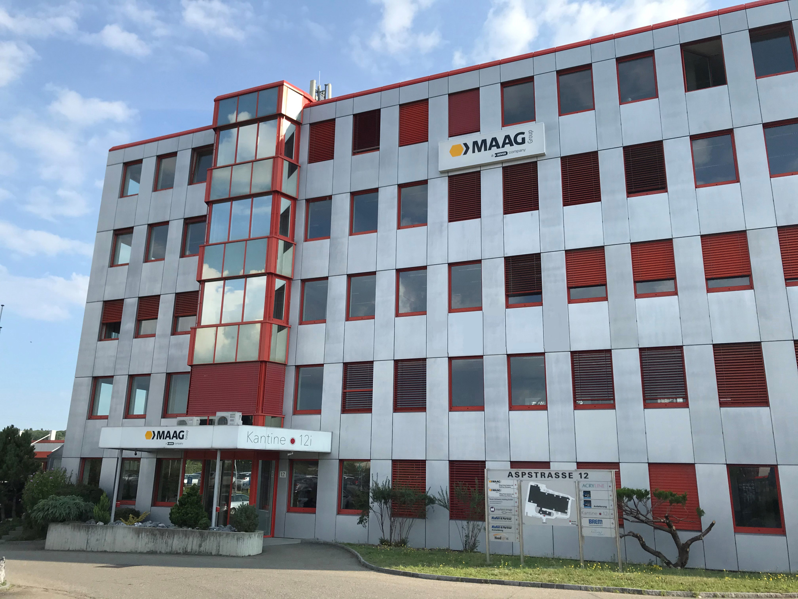 Maag Group headquarters in Switzerland