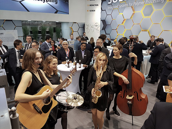 K 2019 party at our booth